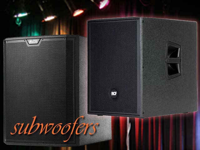 hyra högtalare Subwoofer bashögtalare